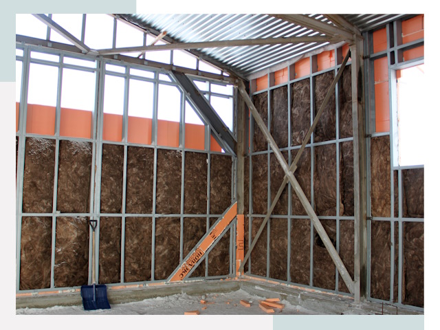 Утепленные ангары в Гудермесе