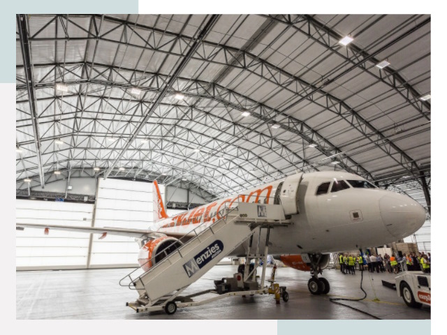 Авиационные ангары в Гудермесе