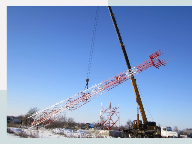 Строительство башен связи в Гудермесе от 615 руб.