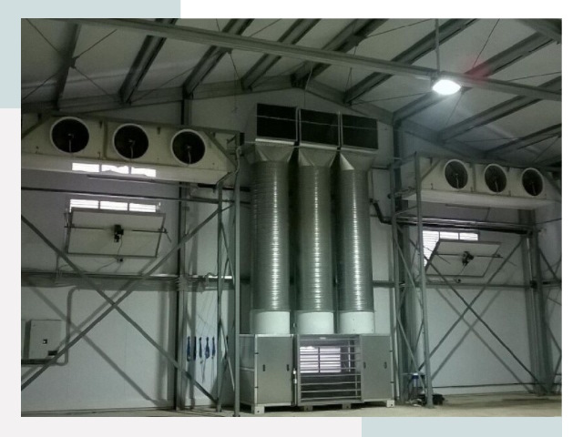 Инженерные системы для ангаров в Гудермесе