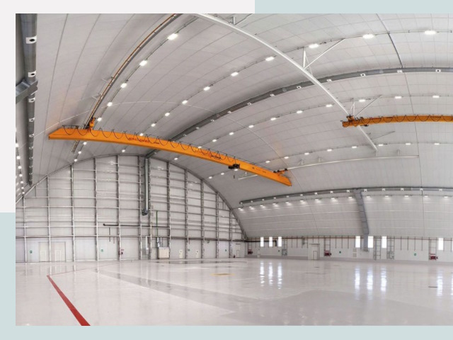 Оснащение ангаров в Гудермес от СтальСтрой-Гдр - цена от 615 руб.