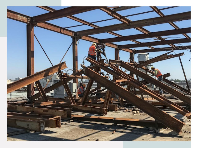 Демонтаж металлоконструкций в Гудермесе от 615 руб.